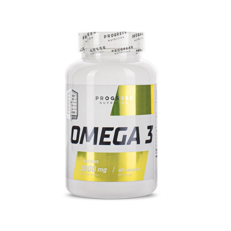 Рыбий жир Омега 3 Progress Nutrition Omega 3 60 капсул