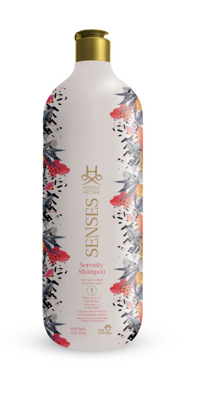 Шампунь для тварин Hydra Pet Spa Senses Shampoo Serenity Інтенсивне зміцнення та відновлення 1 л (28436603)