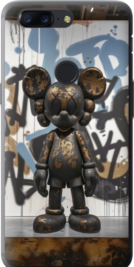 Чехол на OnePlus 5T Bronze kaws v2 (6098u-1352-42517)