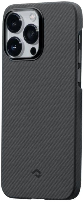 Чехол-накладка Pitaka MagEZ Case 3 Twill 600D Black/Grey for iPhone 14 Pro (KI1401PA) - фото 2 Чехол-накладка Pitaka MagEZ Case 3 Twill 600D Black/Grey for iPhone 14 Pro (KI1401PA) - фото 2