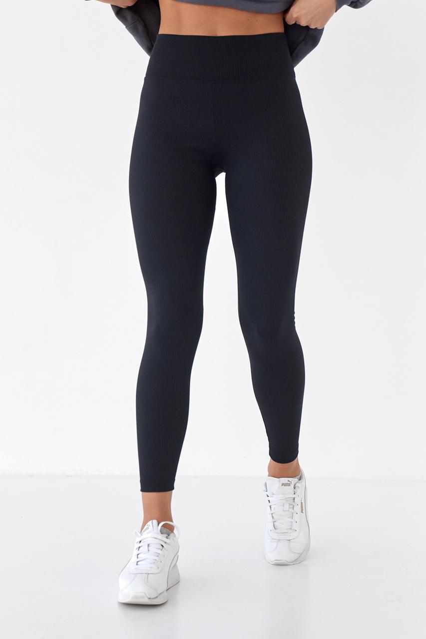 Лосины Mob Elsiva с высокой посадкой XL Черный (9540650)