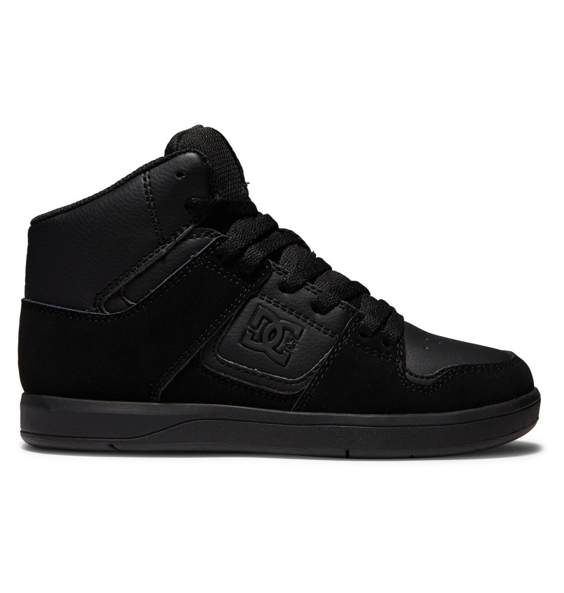Кросівки DC Shoes Kids Cure High-Top Leather р. 39/7/25,4 см Чорний