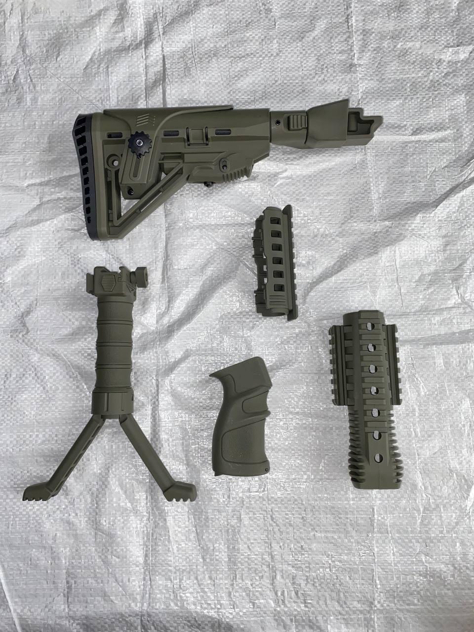 Комплект обвеса для тюнинга АК-47/74 совместимый с АК/АКМ (1010) - фото 2 Комплект обвеса для тюнинга АК-47/74 совместимый с АК/АКМ (1010) - фото 2