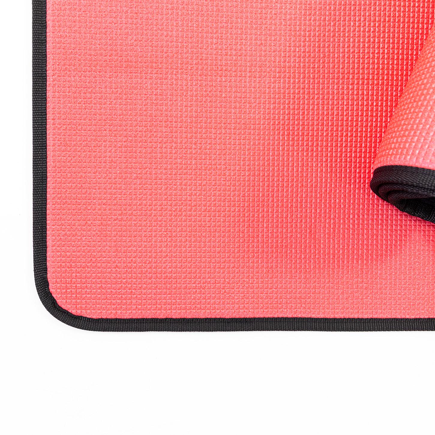 Килимок для йоги та фітнесу EVA двошаровий Osport Yoga Pro/ 8мм (OF-0275) Чорно-червоний - фото 5 Килимок для йоги та фітнесу EVA двошаровий Osport Yoga Pro/ 8мм (OF-0275) Чорно-червоний - фото 5