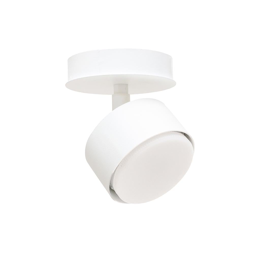 Светильник потолочный MSK ELECTRIC Copter NL 80405-1 WH с поворотным плафоном под лампу GX53 Белый Светильник потолочный MSK ELECTRIC Copter NL 80405-1 WH с поворотным плафоном под лампу GX53 Белый