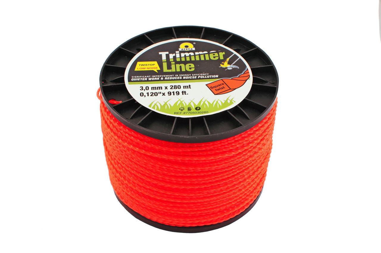 Леска для триммера Рамболд на катушке квадрат крученый 3,0 мм х 280 м (25929915)