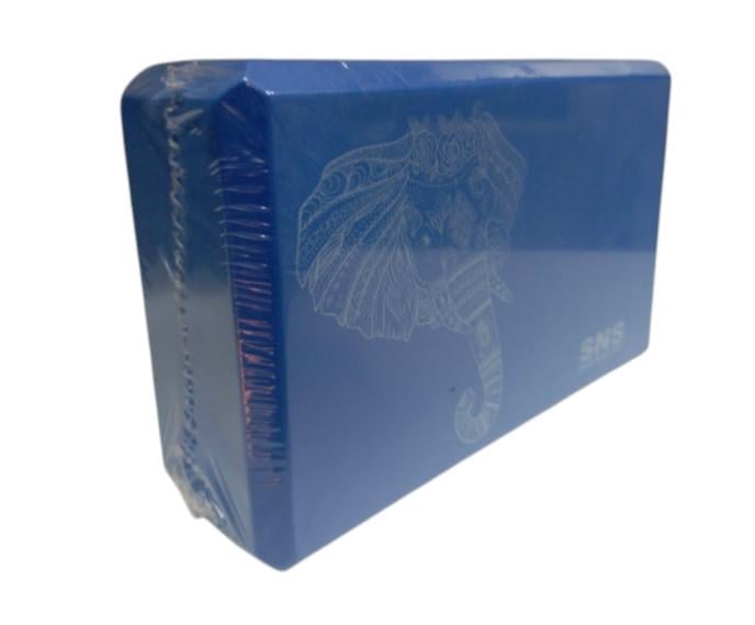 Йога-блок Sprinter YJ-K2 СЛОН EVA 23x15x7,5 см Синій (8585053830234) Йога-блок Sprinter YJ-K2 СЛОН EVA 23x15x7,5 см Синій (8585053830234)