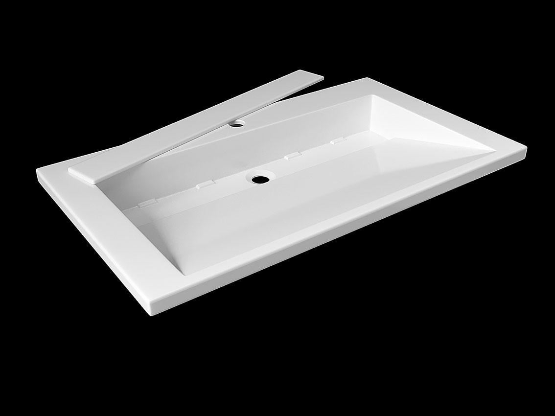Умивальник накладний Status Boho Low 80 White (701) - фото 6