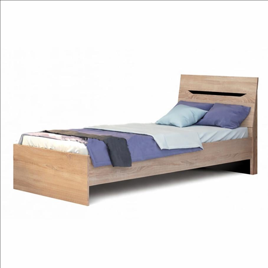 Кровать односпальная Аякс 850 Дуб сонома/Венге магия (21050)