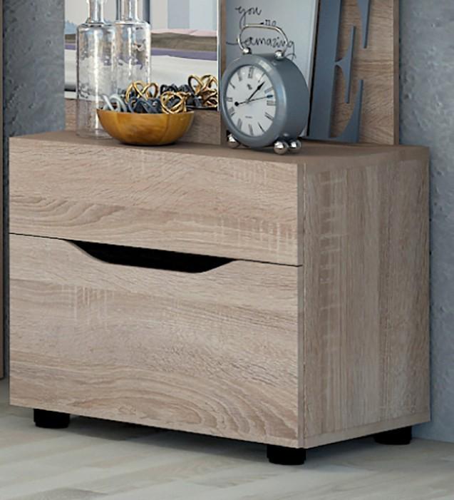 Тумба прикроватная Мастер Форм Аякс 500х430х450 мм Дуб сонома/Венге магия (06741) - фото 3 Тумба прикроватная Мастер Форм Аякс 500х430х450 мм Дуб сонома/Венге магия (06741) - фото 3