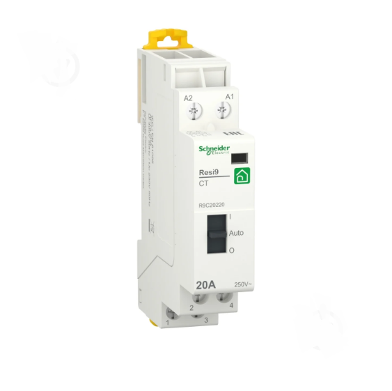 Контактор Schneider Electric Resi9 20 A 1P + N 2NO ~230В R9C20220 (31236763)