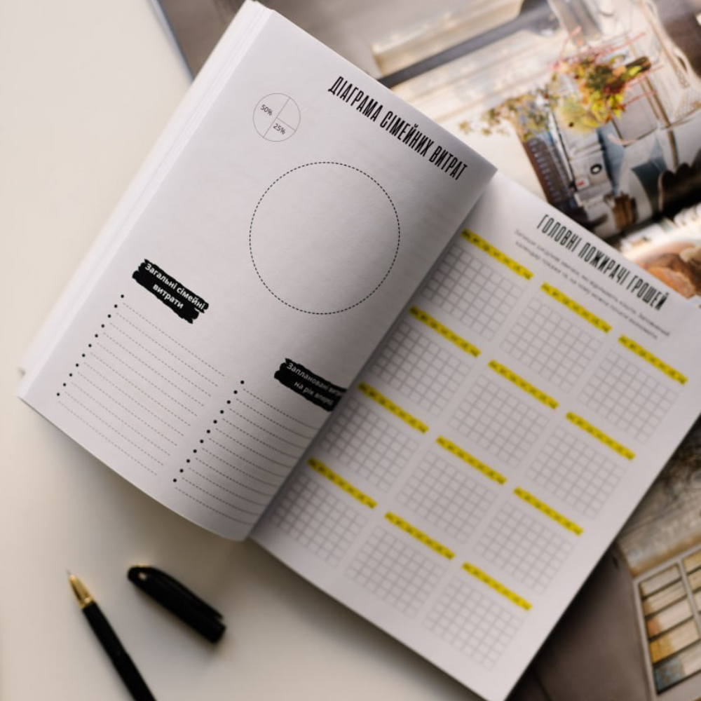 Планер фінансовий для бюджету та обліку доходів і витрат на 160 сторінок формат A5 - фото 8 Планер фінансовий для бюджету та обліку доходів і витрат на 160 сторінок формат A5 - фото 8