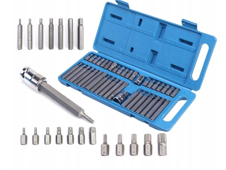 Набор шестигранных бит ключей Torx Imbus Spline 40 шт. (17883807181) - фото 3 Набор шестигранных бит ключей Torx Imbus Spline 40 шт. (17883807181) - фото 3