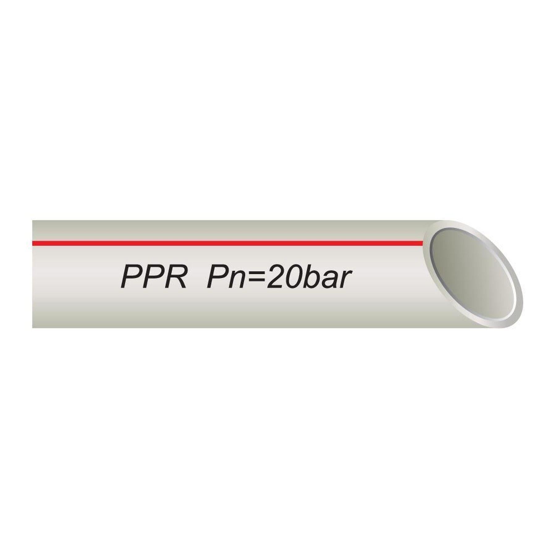 Труба Vsplast PPR-AL-PIPE с алюминиевой фольгой Ф 40 мм (000002959) Труба Vsplast PPR-AL-PIPE с алюминиевой фольгой Ф 40 мм (000002959)
