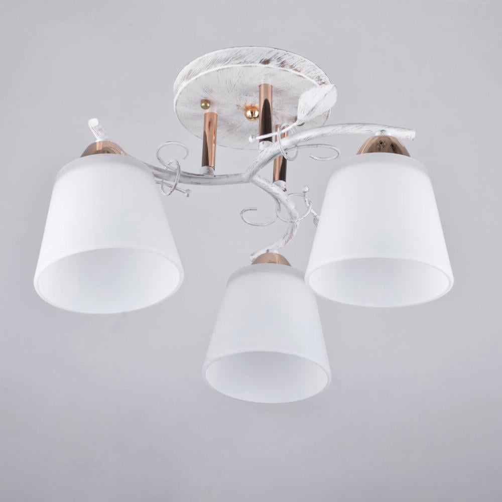 Люстра потолочная Light House SRS-19850/3 WG Белый/Золотой