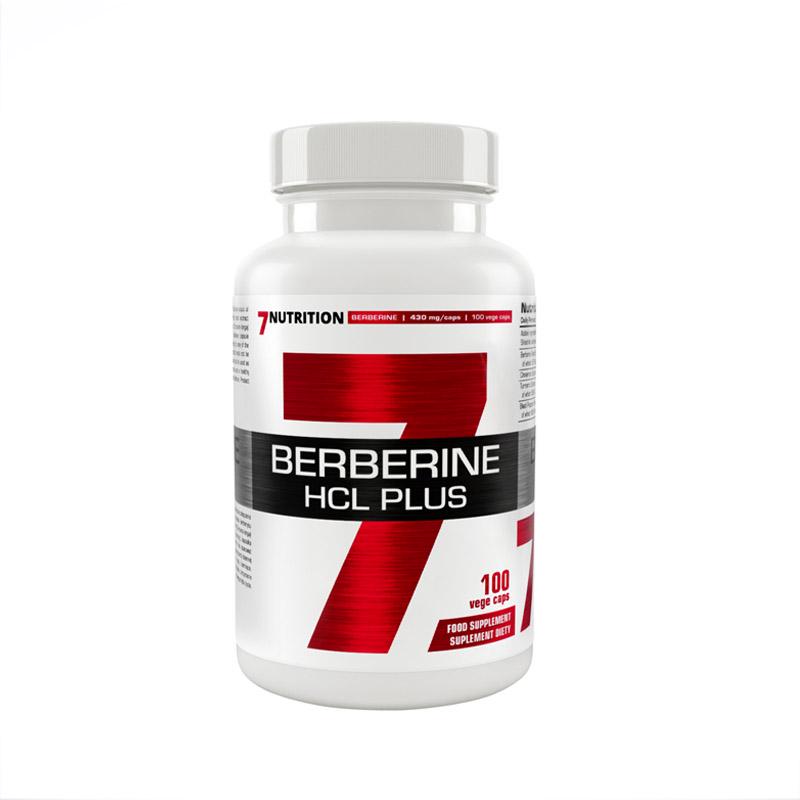 Берберин гідрохлорид 7 Nutrition Berberine HCL Plus Cinnamon Curcumin Piperine 100 капс. Берберин гідрохлорид 7 Nutrition Berberine HCL Plus Cinnamon Curcumin Piperine 100 капс.