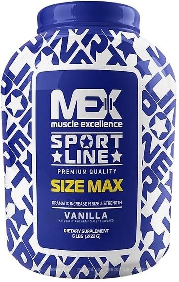 Гейнер MEX Nutrition Size Max 6800 г 60 порций Chocolate