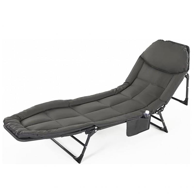 Розкладне туристичне ліжко Ecarla AR06SZ 200x64 см Графітовий (25108565)