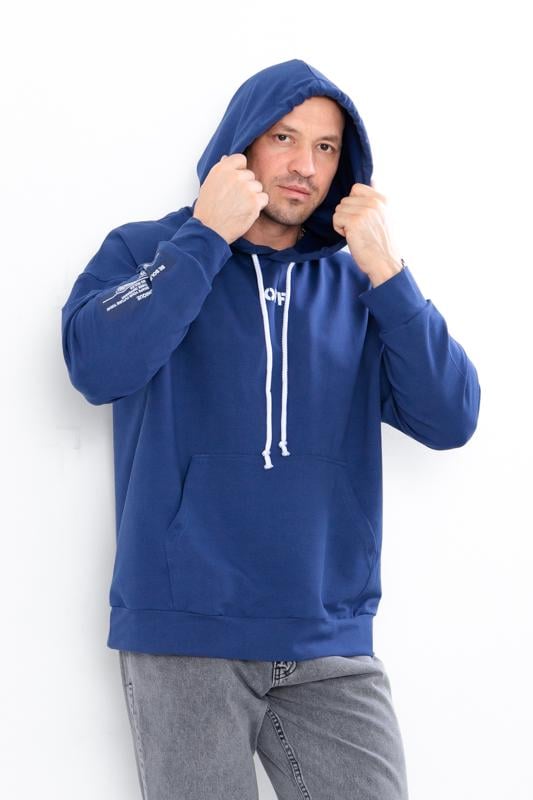 Худі для чоловіків Носи Своє р. 54 Синій (8363-057-33)