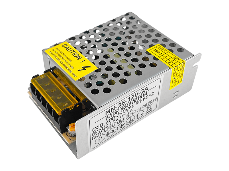 Блок питания 12 В 36 Вт IP20 (328)