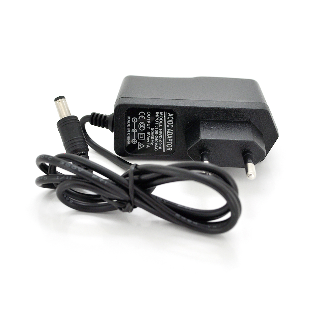 Адаптер питания импульсный YM-0910 9В 1А для игрушек и устройств автоматики 9 Вт 5,5/2,5 (1907)