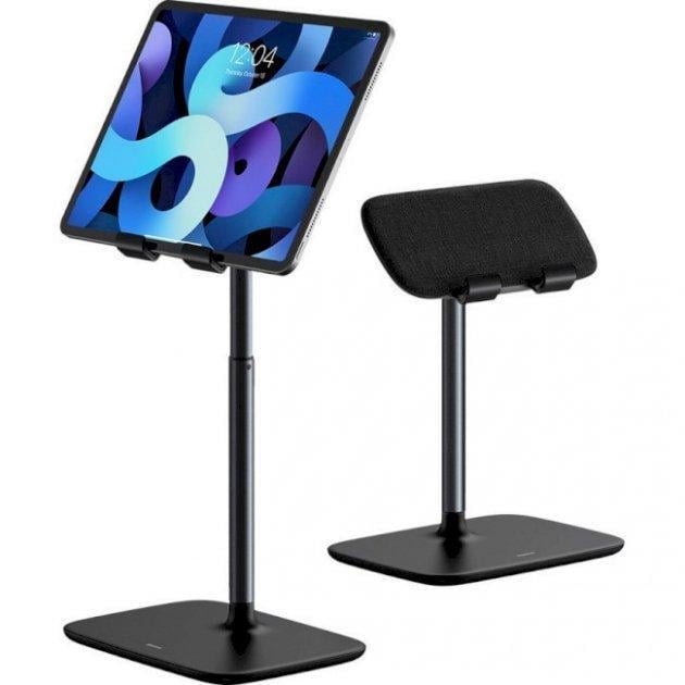 Держатель настольный для смартфона Baseus Indoorsy Youth Tablet Desk Stand Telescopic Version SUZJ-01 Black - фото 2