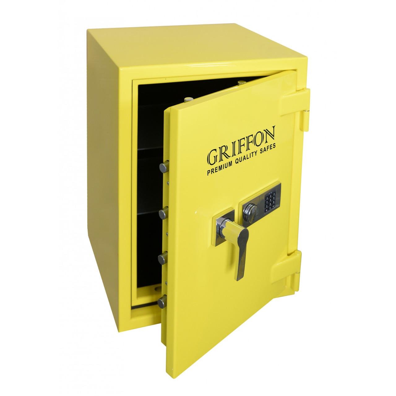 Сейф взломостойкий Griffon CLE III.80.E Combi 600x550x800 мм Желтый (1480456283)