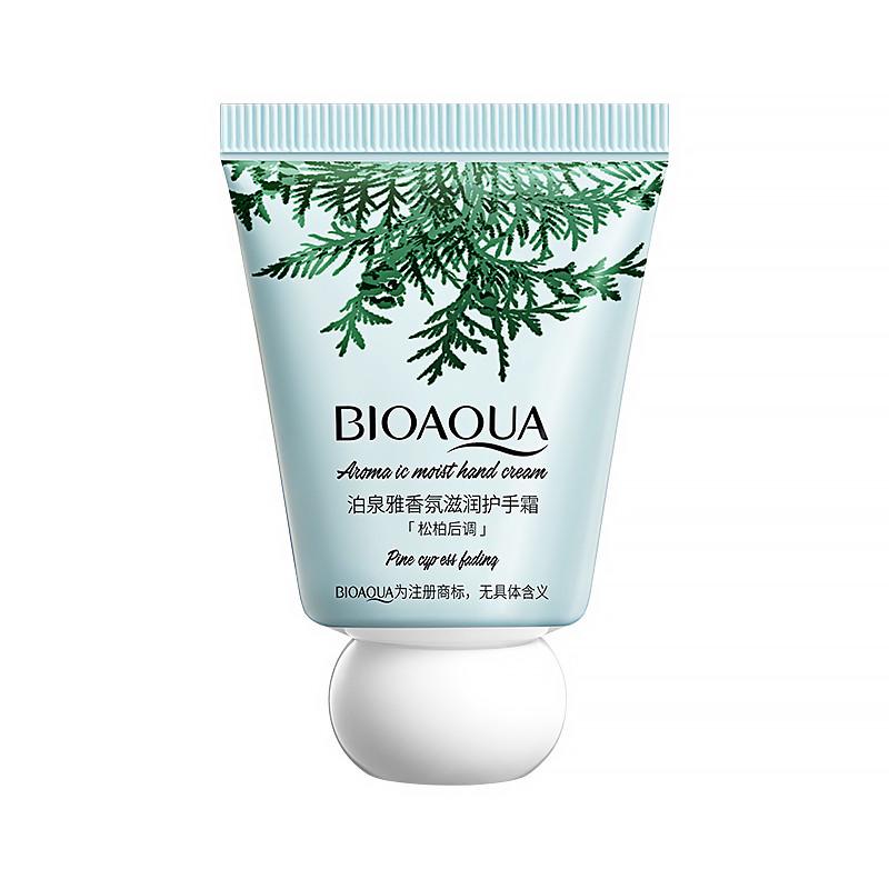 Крем Bioaqua Aroma Ic Moist Hand Cream Pine cypress fading увлажняющий 30 г - фото 1