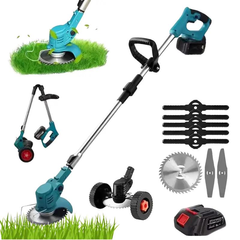 Тример садовий акумуляторний та колеса 48в2 2000 мАг (25273416) - фото 2 Тример садовий акумуляторний та колеса 48в2 2000 мАг (25273416) - фото 2