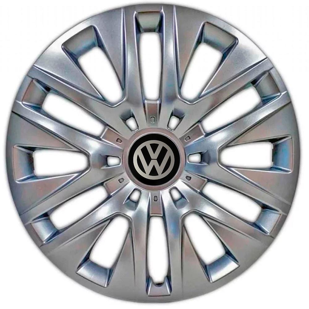 Колпаки SJS 429 с логотипом Volkswagen R16 4 шт. Серебряный