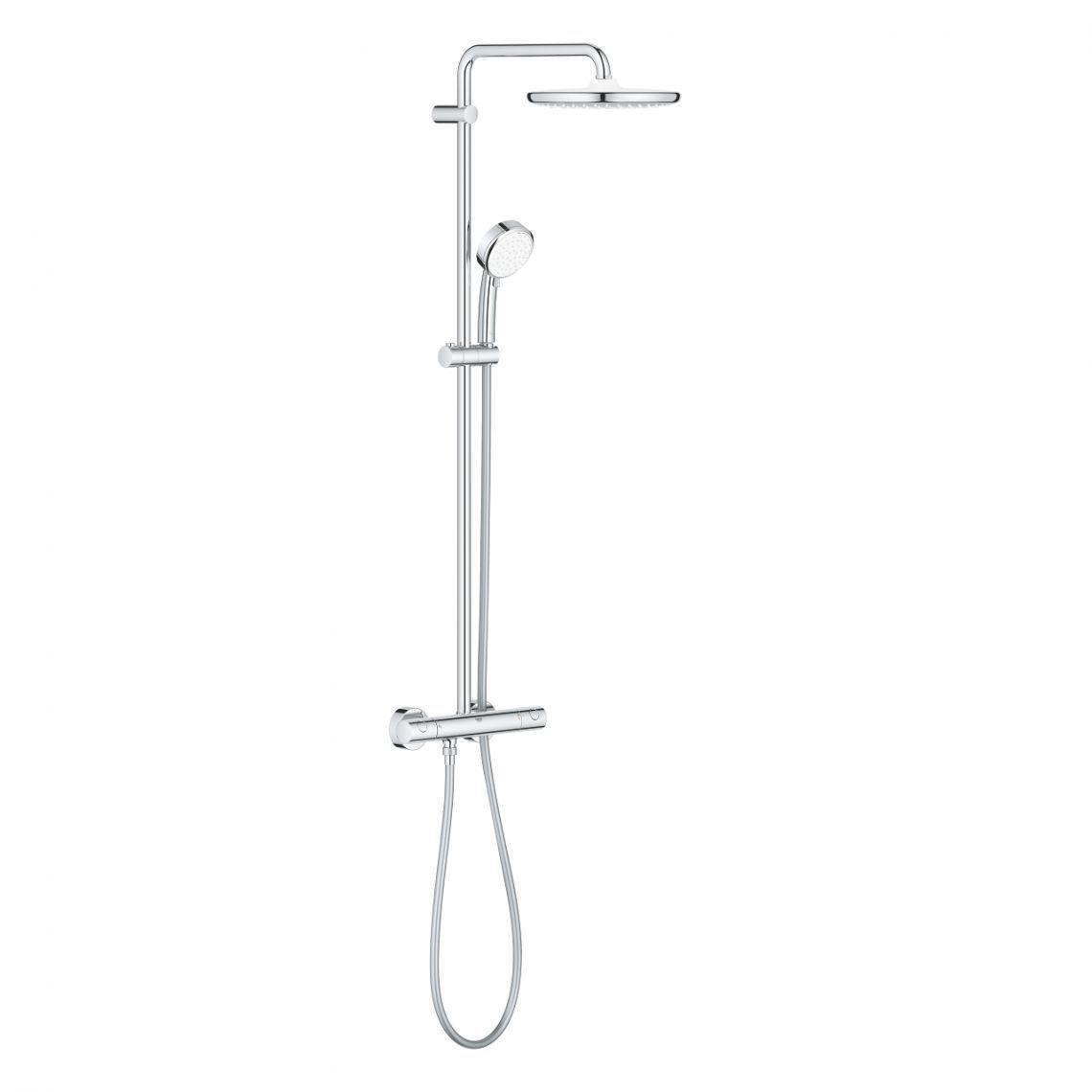 Душевая система Grohe Tempesta Cosmopolitan 250 с термостатом Хром (LM-26670000)