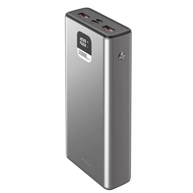 Павербанк із швидкою зарядкою Proove Guardian 20000 mAh 22,5W 3A Grey