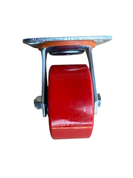 Колесо поворотное чугун с полиуретаном 100 мм (2579562735) - фото 2 Колесо поворотное чугун с полиуретаном 100 мм (2579562735) - фото 2