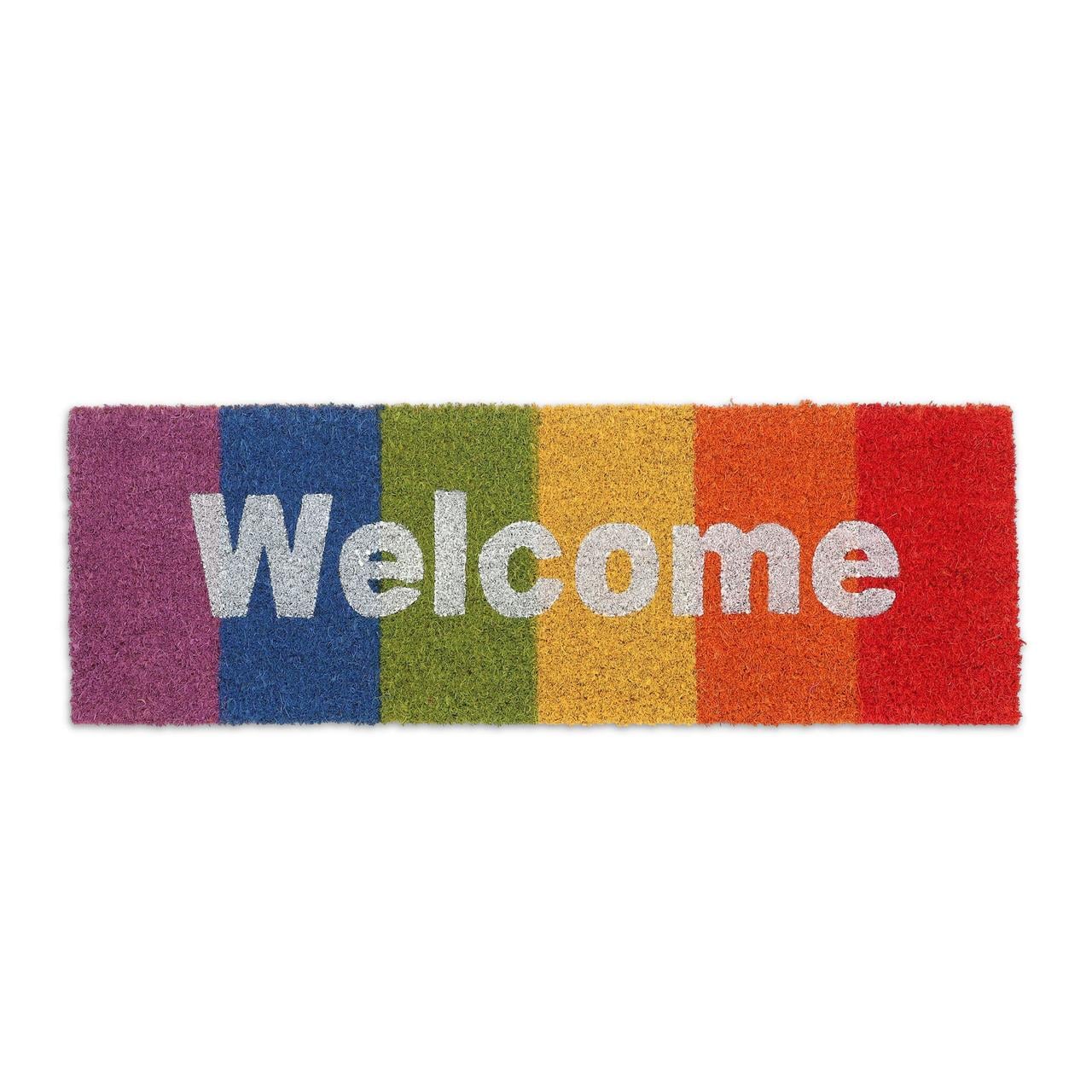 коврик под дверь Welcome из кокосового волокна 75x25 см (19744191)