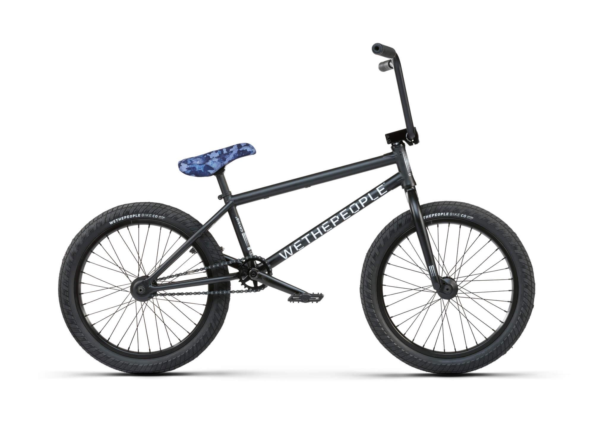 Велосипед BMX WeThePeople CRYSIS 20" рама 21" 2021 Черный матовый