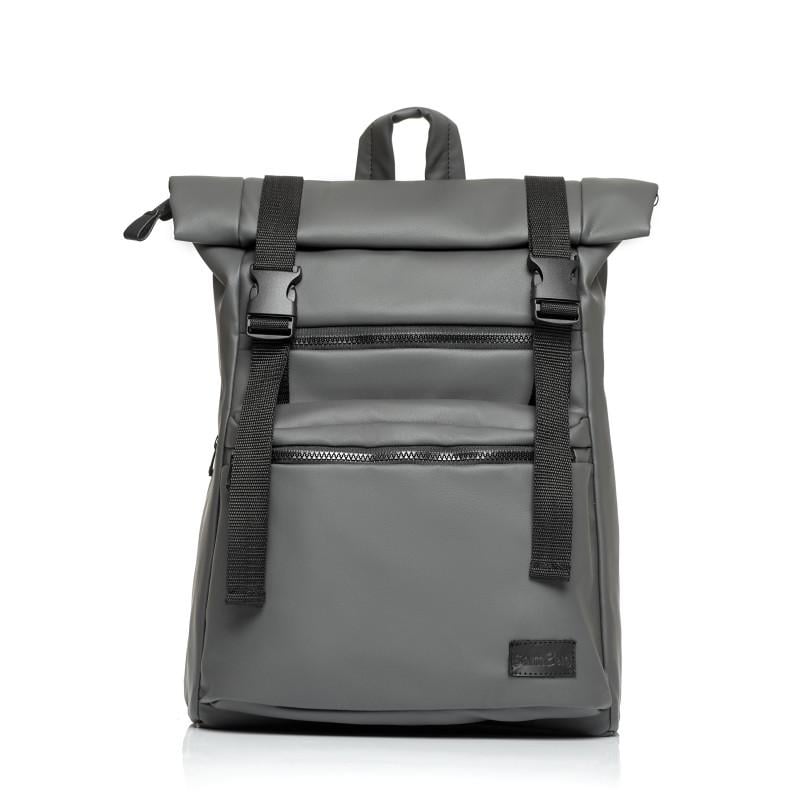 Рюкзак ролл Sambag RollTop LTT унисекс 41x30x16 см Графитовый - фото 3