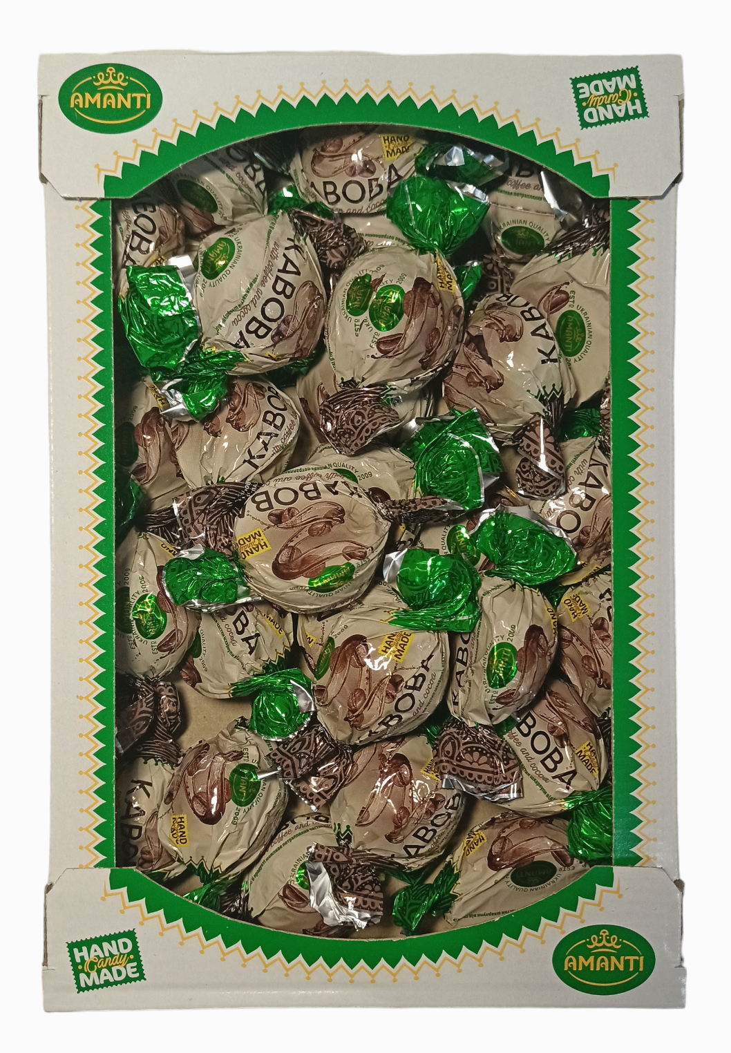 Цукерки Amanti Кава з фундуком 1 кг (57987)