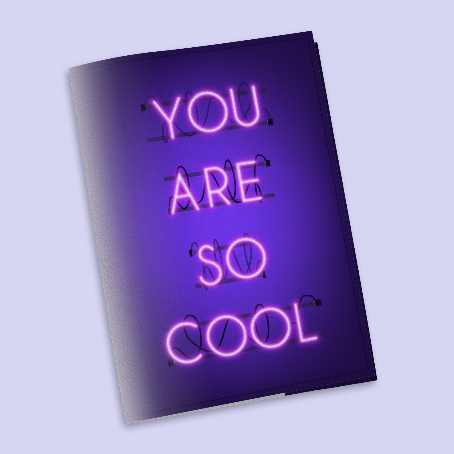 Обложка на паспорт The cover "You are so cool" 9,6x13,3 см (908005)