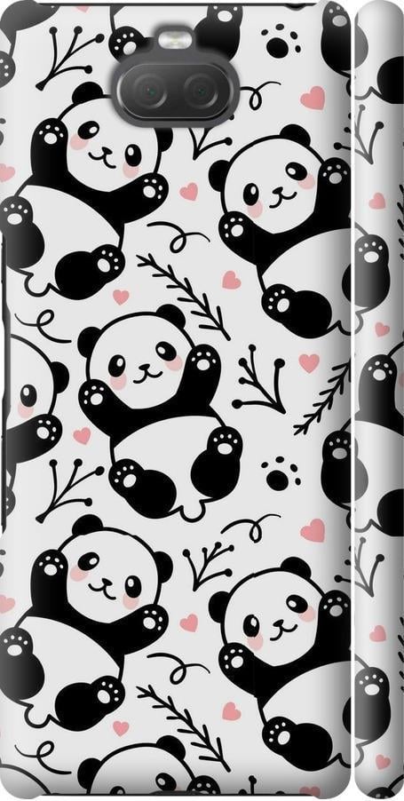 Чохол на Sony Xperia 10 Plus I4213 Панди (4318m-1690-42517)