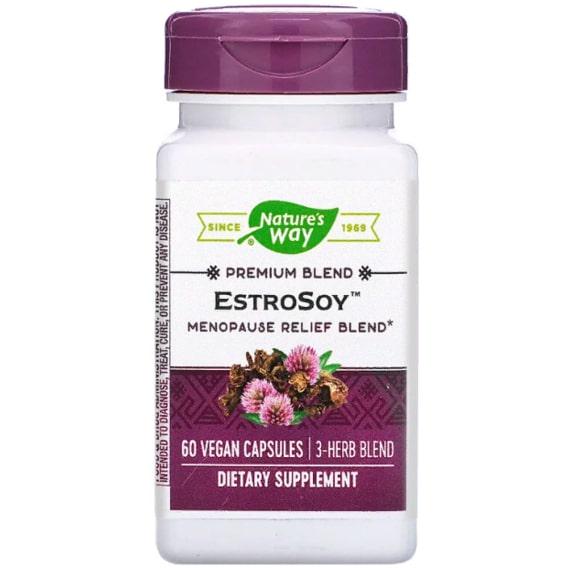 Комплекс при менопаузі Nature's Way EstroSoy Menopause Relief Blend 60 Veg Caps (NWY-14536)