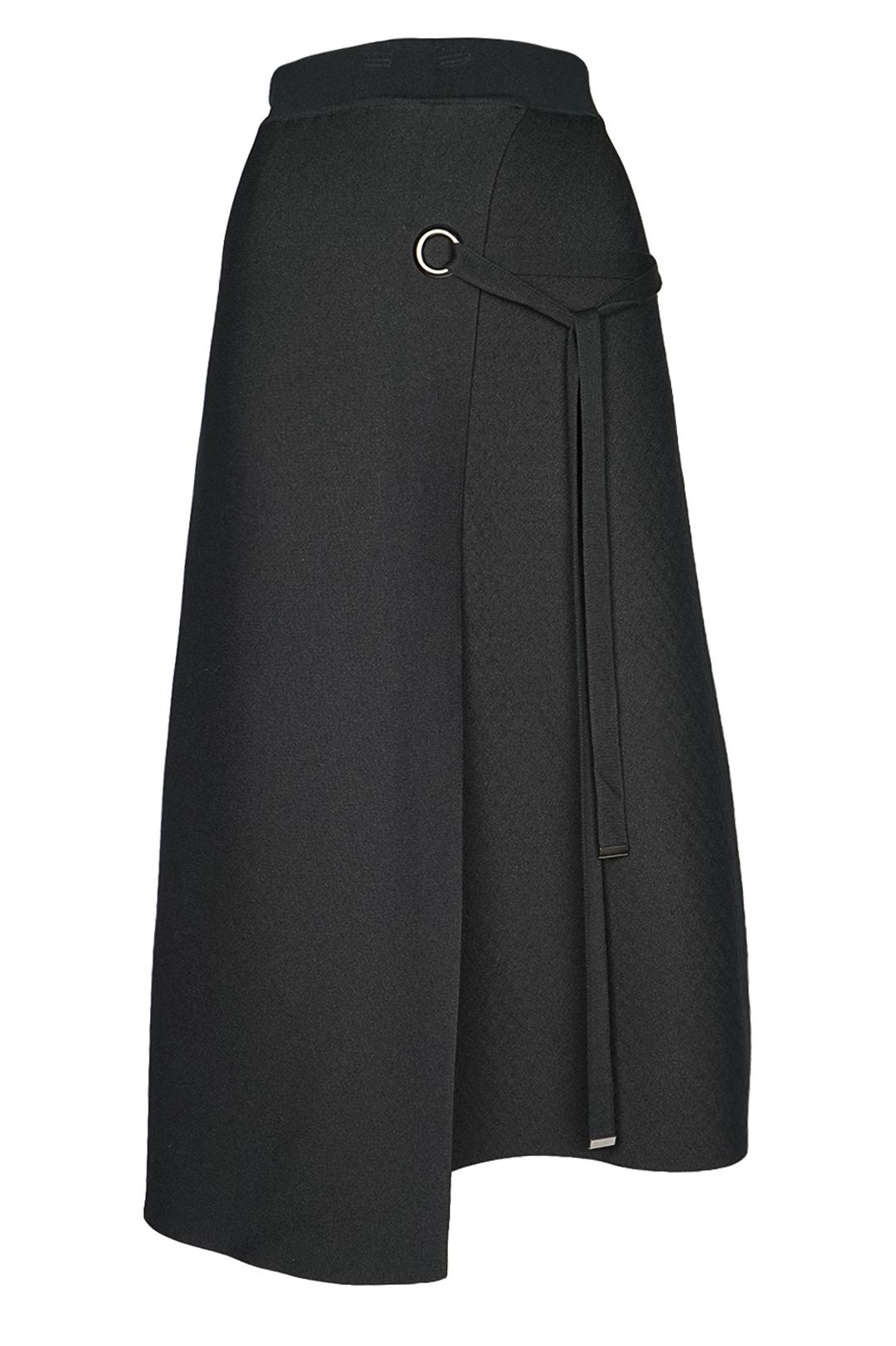 Юбка на запах миди Forza Viva MW-KS-1855-4 р. 46 Черный (17852327) - фото 6 Юбка на запах миди Forza Viva MW-KS-1855-4 р. 46 Черный (17852327) - фото 6