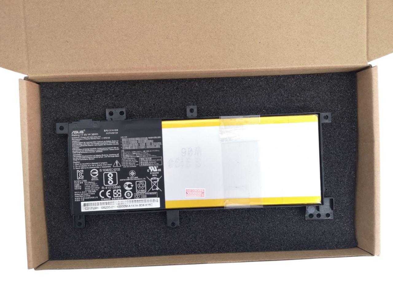 Аккумулятор для Asus VivoBook X456/K456U/A456U/F456U/C21N1508 4840 mAh 38Wh