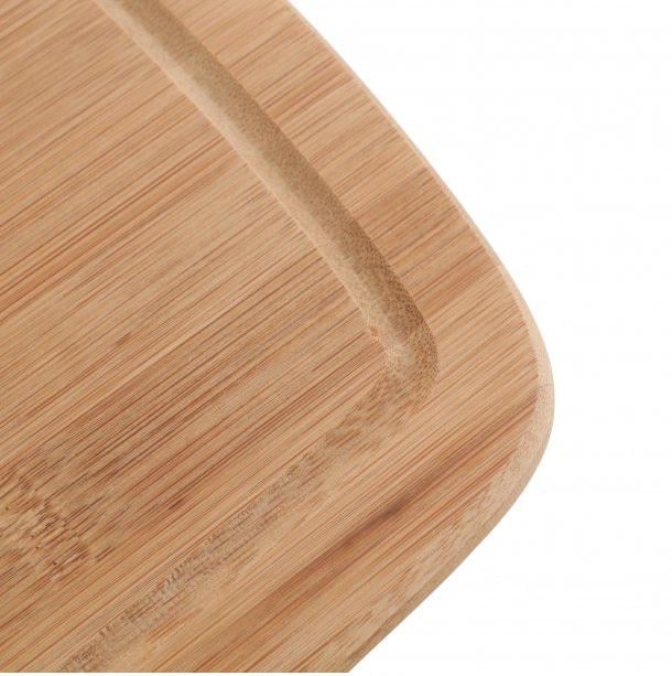 Доска разделочная Axentia с желобом прямоугольная бамбук 32x21х1,8 см (125236) - фото 3 Доска разделочная Axentia с желобом прямоугольная бамбук 32x21х1,8 см (125236) - фото 3