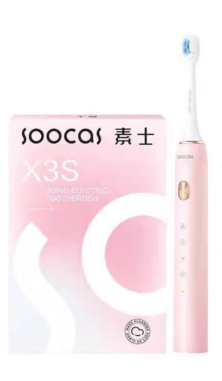Електрична зубна щітка Soocas X3S Рожевий (655200) - фото 2 Електрична зубна щітка Soocas X3S Рожевий (655200) - фото 2
