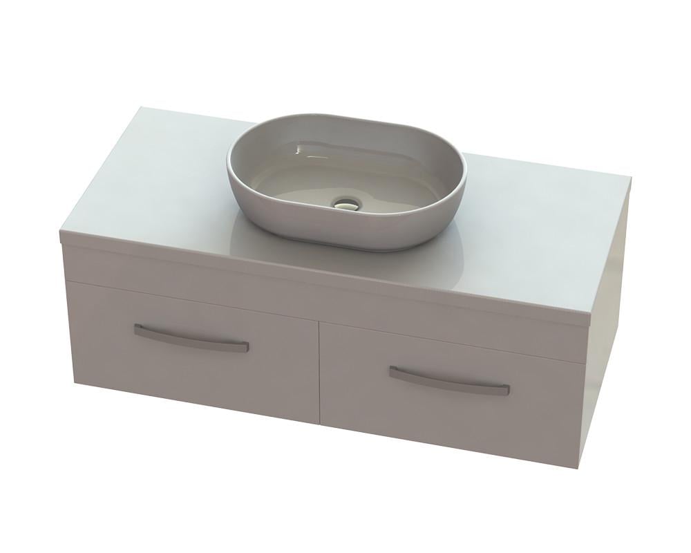 Тумба Венера з умивальником Персія А100 Білий глянець (1882349425)