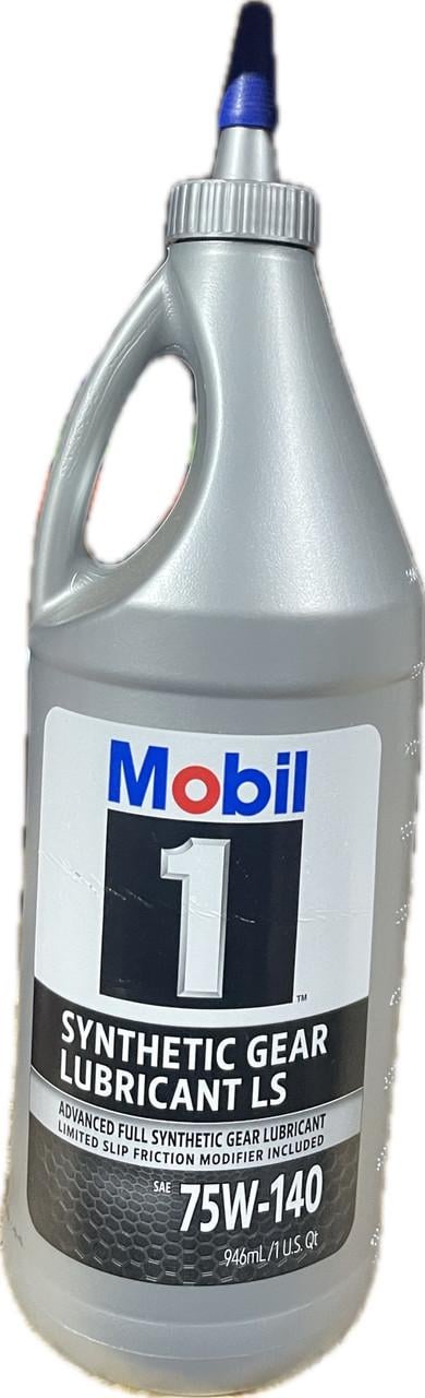 Трансмиссионное масло Mobil 1 Synthetic Gear Lubricant LS 75W-140 0.946 л (98LJ46)