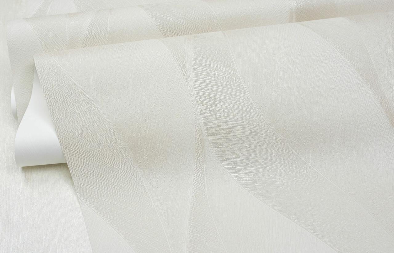 Обои флизелиновые SINTRA Leaves 521021 декор винил горячего тиснения 1,06х10,05 м Бежевый