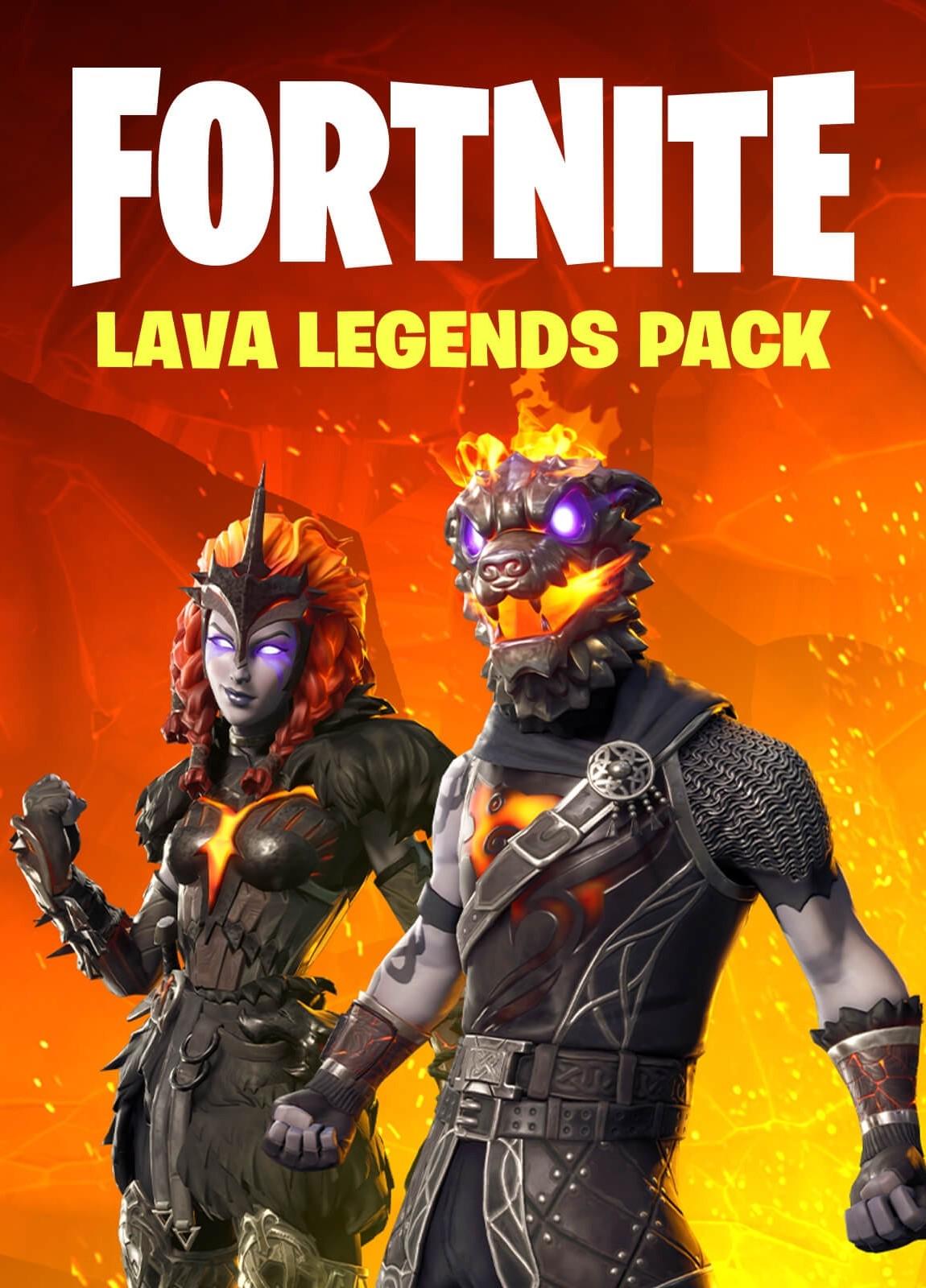 Подарочная карта Fortnite Lava Legends Pack Подарочная карта Fortnite Lava Legends Pack