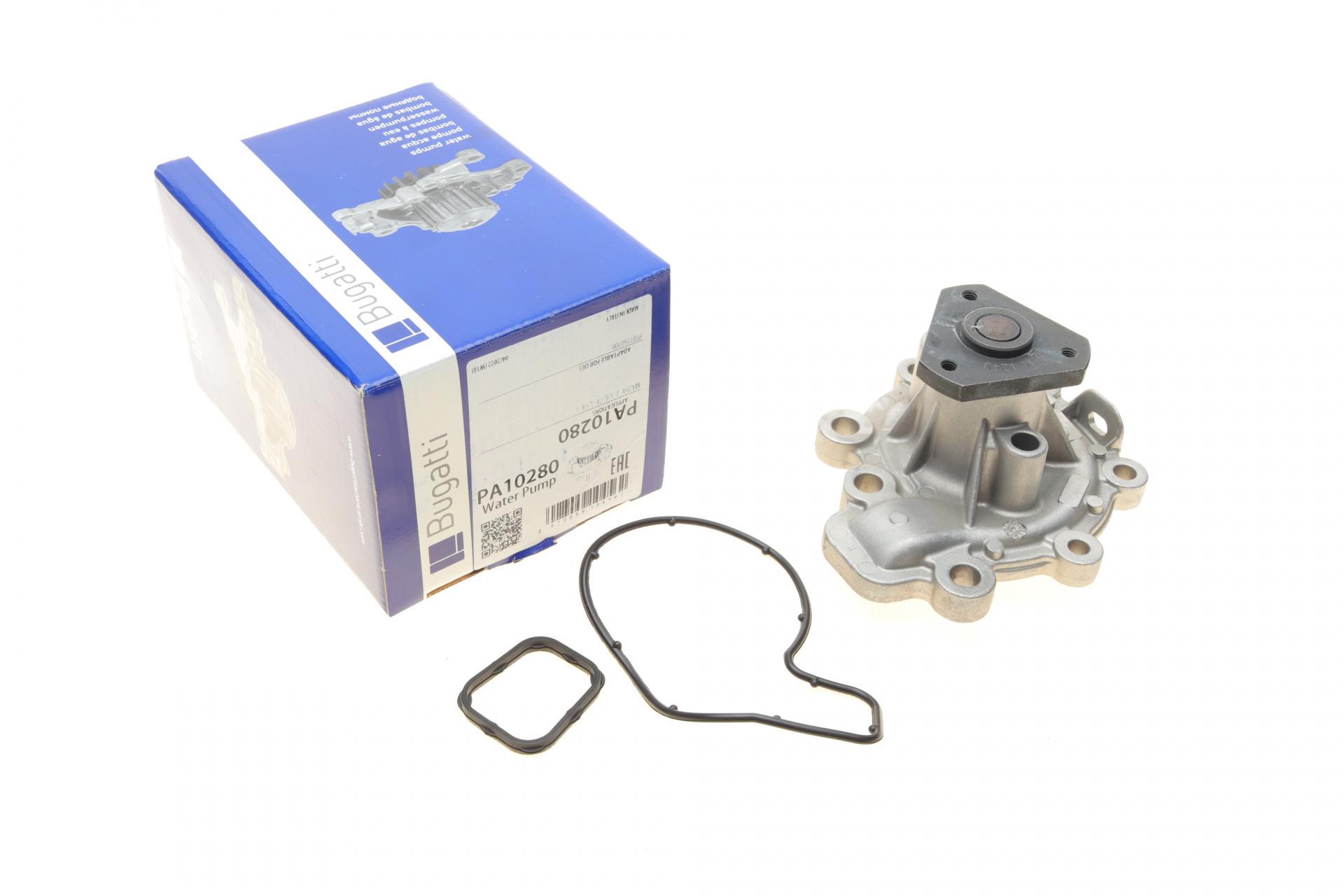 Помпа воды Bugatti Mazda 2 III/3 III/6 III/CX-3/CX-5 1.5/2.0/2.5/AWD/2.0 Hybrid 13-R/B 7 лоп. PA10280