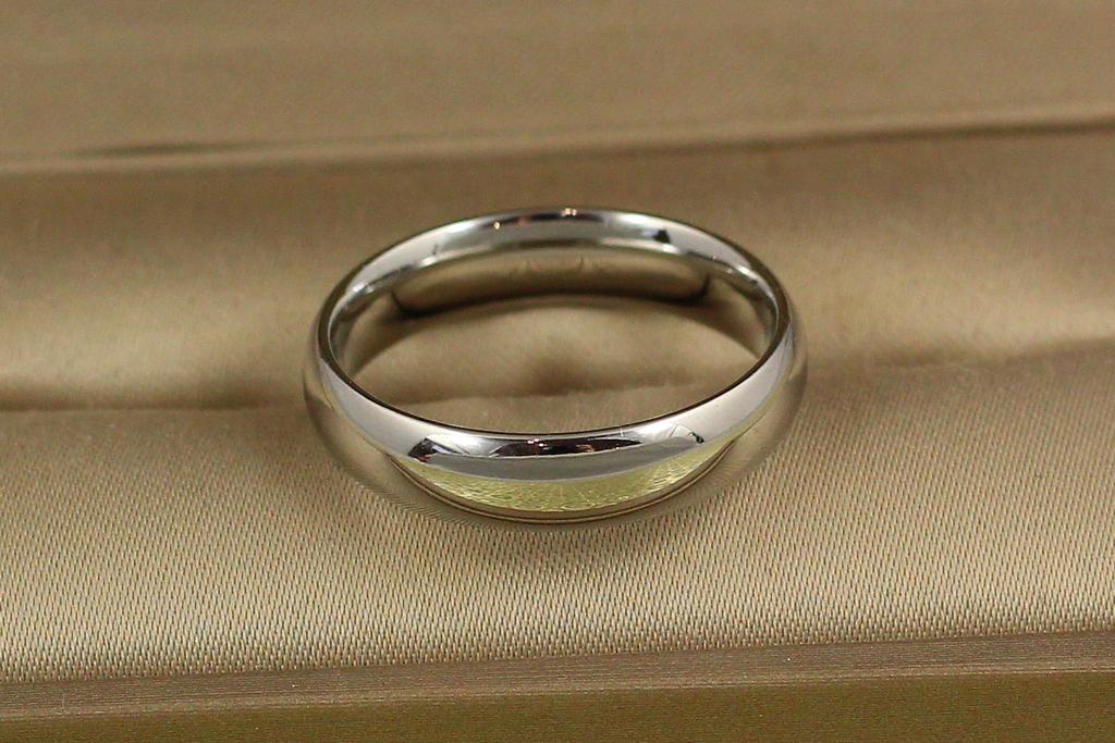 Обручальное кольцо Xuping Jewelry классика 5 мм р. 18 Серебристый (26911113)